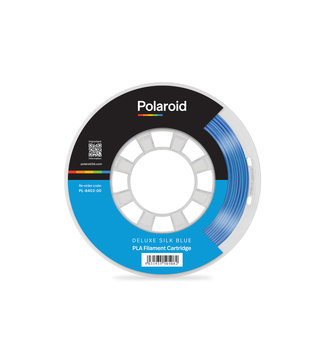 Polaroid Filament 250g Universal Deluxe Silk PLA Filament blau