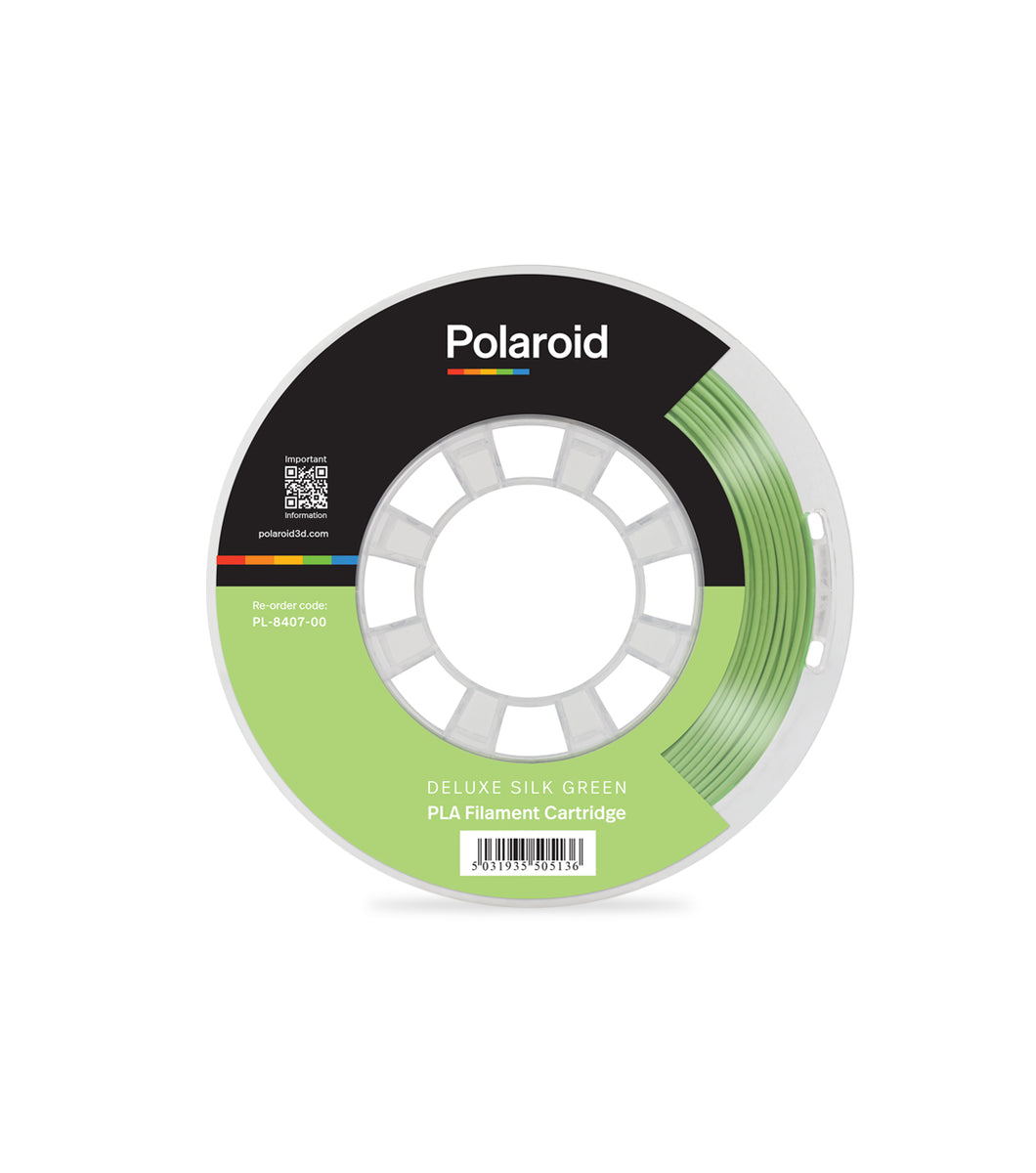 Polaroid Filament 250g Universal Deluxe Silk PLA Filament grün