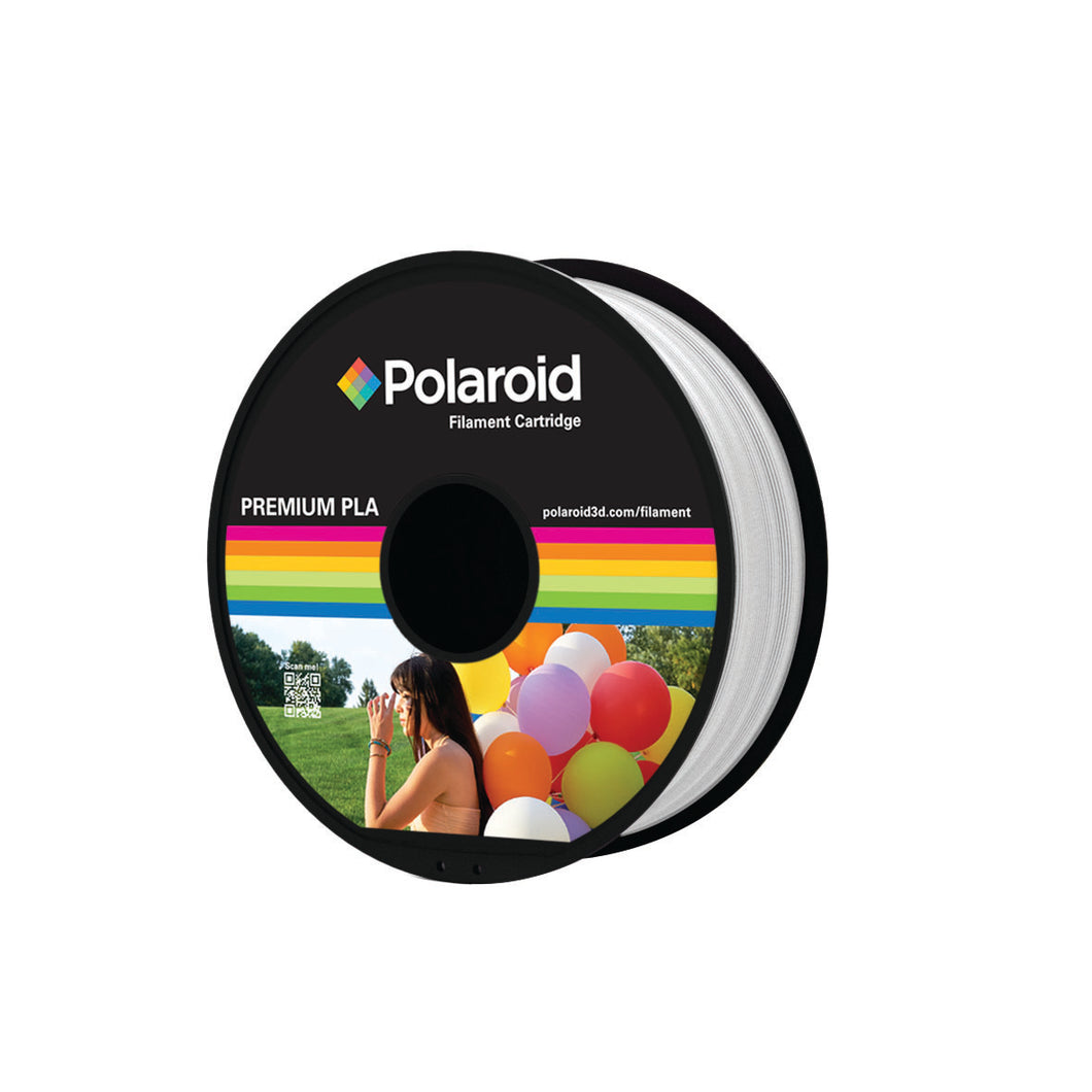 Polaroid Filament 1kg Universal Deluxe Silk PLA Filament weiß