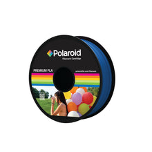 Lade das Bild in den Galerie-Viewer, Polaroid Filament 1kg Universal Deluxe Silk PLA Filament blau
