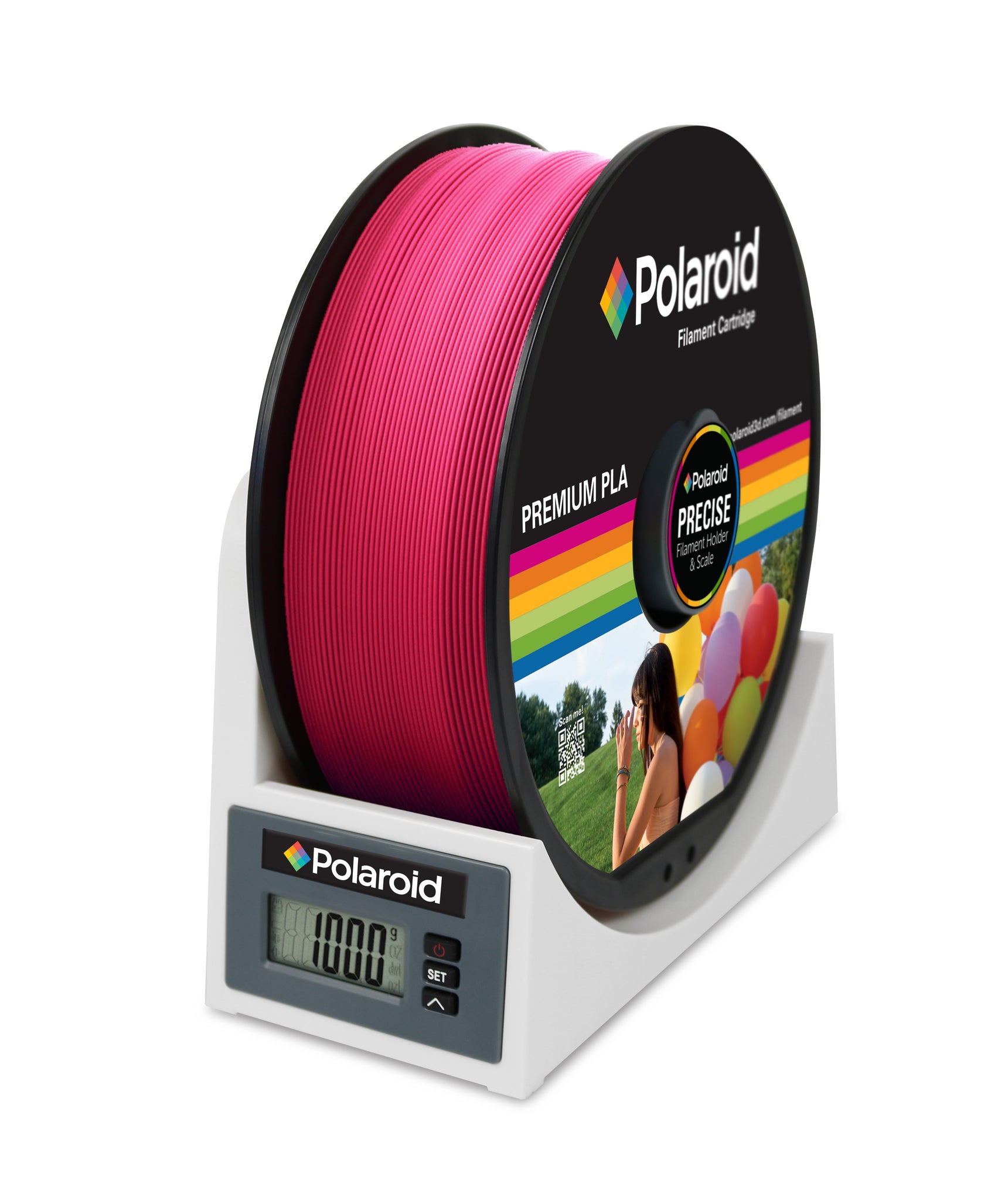 Porta filamento Polaroid PRECISE e scala – 3D Magic powered by Polaroid